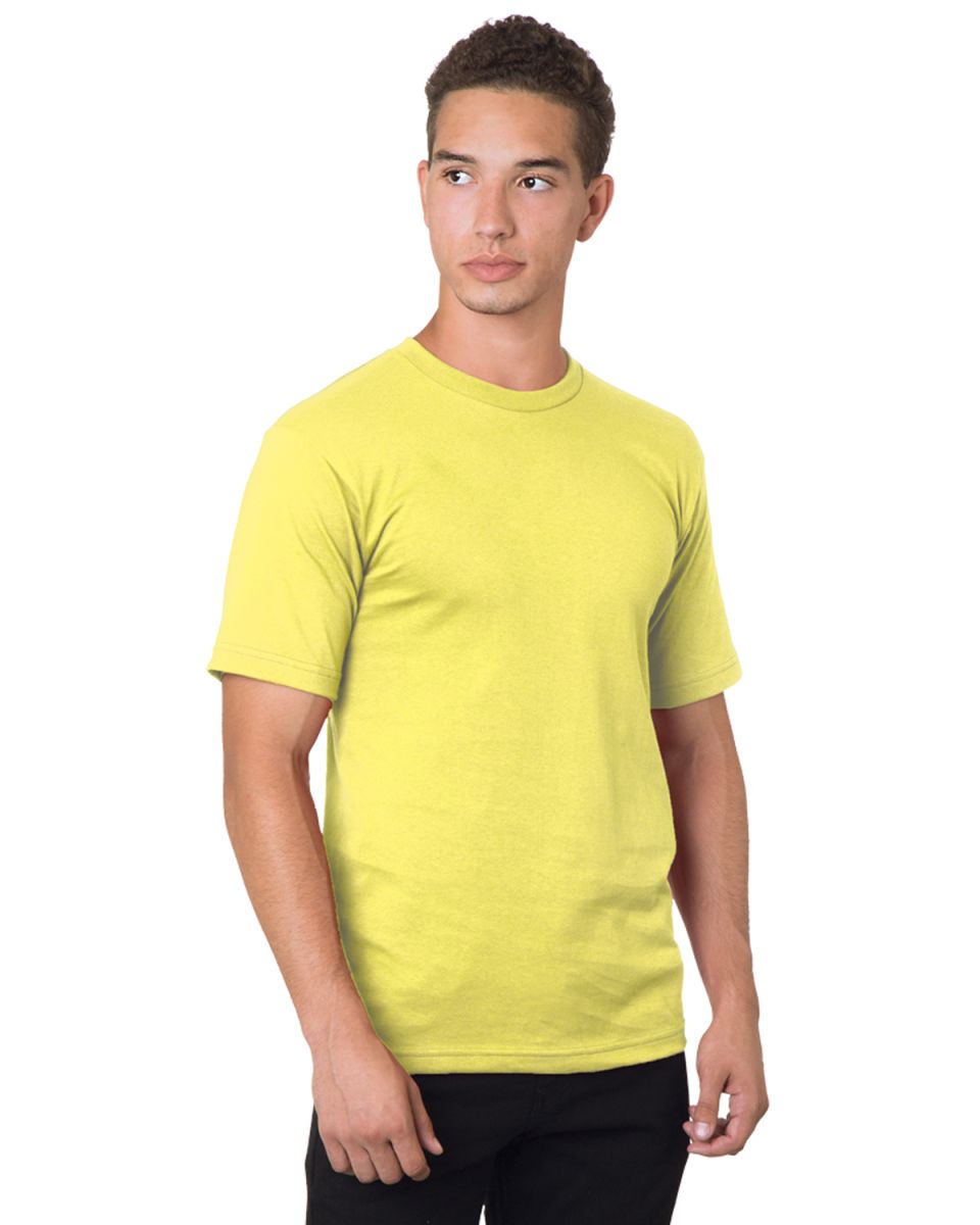 Bayside Apparel USA-Made 100% Cotton Short Sleeve T-Shirt M/Irish Kelly 