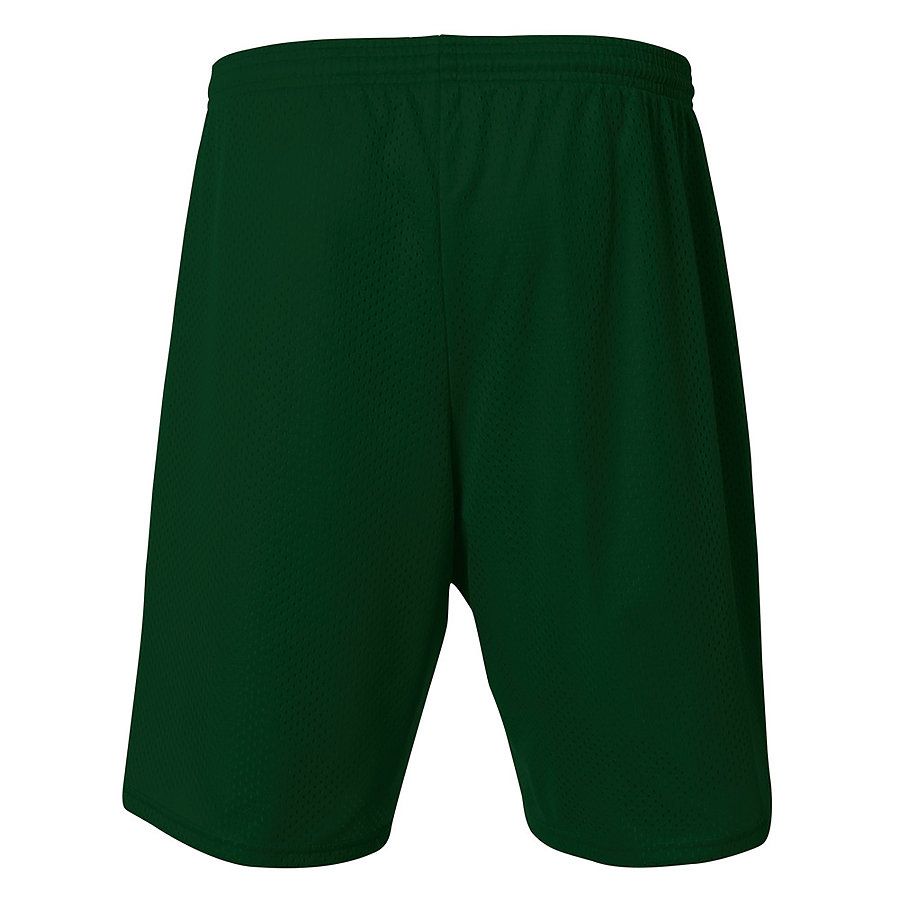 forest green sweat shorts