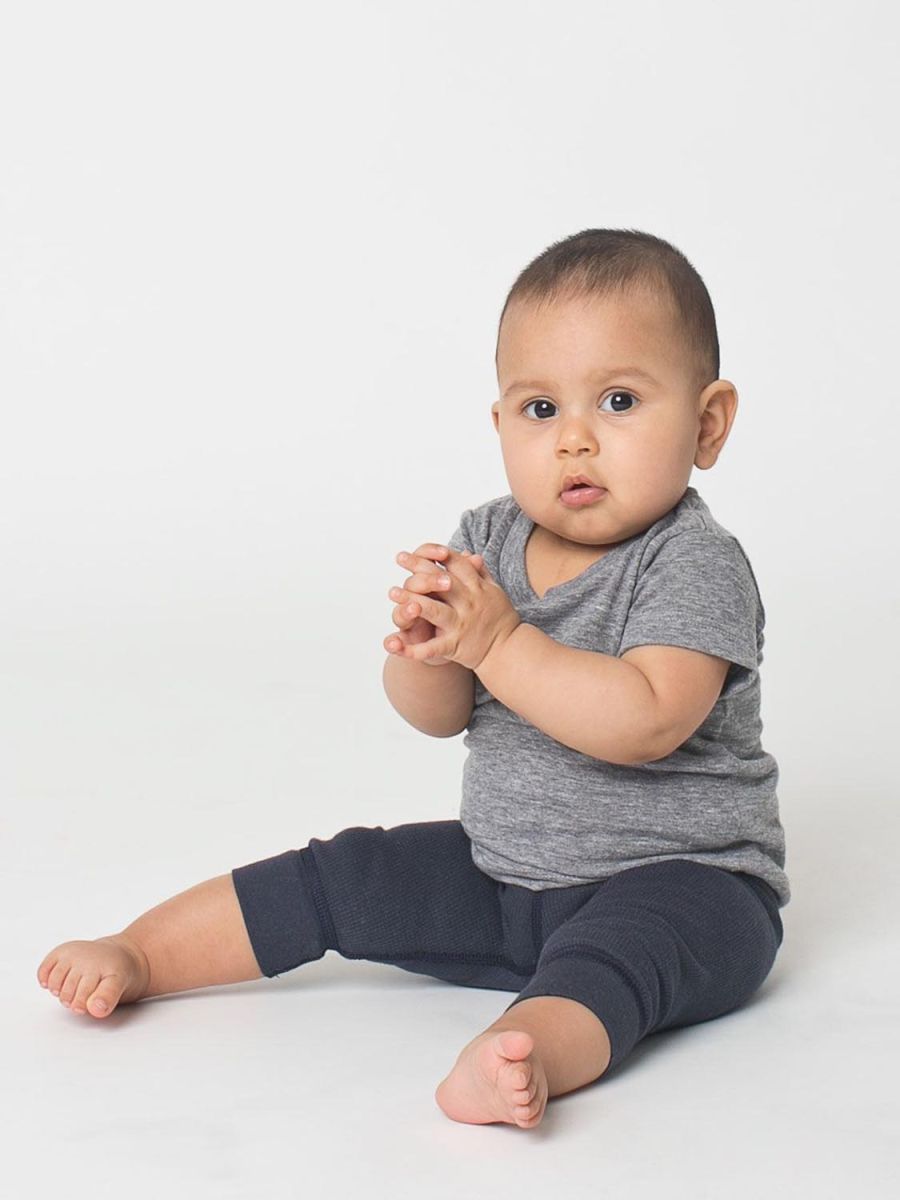 infant brown shirt