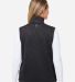 Marmot M16251 Ladies' Dropline Fleece Vest in Black heather back view