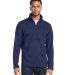 Marmot M13193 Men's Dropline Half-zip Jacket in Arctic navy front view