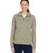 Marmot M15393 Ladies' Leconte Full Zip Hooded Jack in Vetiver front view