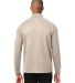 North End NE200 Men's Rhythm Waffle Pullover in Oatmeal back view