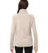 North End NE200W Ladies' Rhythm Waffle Pullover in Oatmeal back view