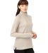 North End NE200W Ladies' Rhythm Waffle Pullover in Oatmeal side view