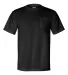 Union Made 3015 Union-Made Short Sleeve T-Shirt with a Pocket BLACK front view