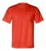 Union Made 3015 Union-Made Short Sleeve T-Shirt with a Pocket BRIGHT ORANGE front view