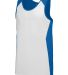 Augusta Sportswear 324 Youth Alize Jersey Royal/ White front view