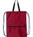Augusta Sportswear 167 Reverb Backpack Red/ Black front view