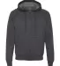 52 N280 Nano Hooded Full-Zip Sweatshirt Charcoal Heather front view