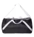 Liberty Bags FT004 Nylon Roll Bag BLACK front view