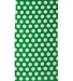Carmel Towel Company C3060P Polka Dot Velour Beach Towel Kelly front view