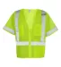 1264-1265 ML Kishigo - Class 3 Economy Vest Lime front view