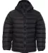 15600Y Weatherproof - Youth Packable Down Jacket Black front view
