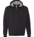 52 N280 Nano Hooded Full-Zip Sweatshirt Black front view