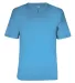 Badger Sportswear 7930 B-Core Placket Jersey Columbia Blue front view