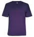 Badger Sportswear 7930 B-Core Placket Jersey Purple front view