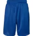 Russel Athletic 651AFM 9" Polyester Tricot Mesh Pocketed Shorts Royal front view