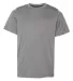 Russel Athletic 629X2B Youth Core Short Sleeve Performance Tee Steel front view