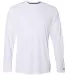 Russel Athletic 631X2M Core Long Sleeve Performance Tee White front view