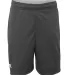 Russel Athletic TS7X2B Youth 7" Essential Pocketed Shorts Stealth front view