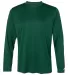 Russel Athletic 631X2M Core Long Sleeve Performance Tee Dark Green front view