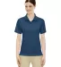 Extreme by Ash City 75046 Extreme Eperformance™ Ladies' Piqué Polo CERAMIC BLU 108 front view