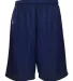 Russel Athletic 659AFB Youth Tricot Mesh Short Navy front view