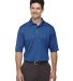 Extreme by Ash City 85092 Extreme Eperformance™ Men's Jacquard Piqué Polo MONARCH BLUE 609 front view