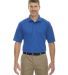 85108T Ash City - Extreme Eperformance™ Men's Tall Shield Snag Protection Short-Sleeve Polo TRUE ROYAL 438 front view