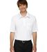 Extreme by Ash City 85114 Extreme Eperformance™ Men's Shift Snag Protection Plus Polo WHITE 701 front view