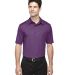 88659 Ash City - North End Sport Red Men's Maze Performance Stretch Embossed Print Polo MULBERRY PURPLE front view