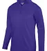 Augusta Sportswear 5508 Youth Wicking Fleece Pullover Purple front view