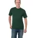 Union Made 3015 Union-Made Short Sleeve T-Shirt with a Pocket FOREST GREEN front view