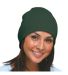 Bayside BA3810 Beanie FOREST GREEN front view