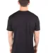 MC134 Black Modal Cotton T-Shirt Back View back view