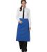 Dickies DC58 Full Bistro Waist Apron with 2 Pockets ROYAL front view