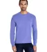 Comfort Wash GDH400 Garment Dyed Crewneck Sweatshirt Deep Forte Blue front view