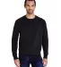 Comfort Wash GDH400 Garment Dyed Crewneck Sweatshirt Black front view