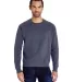 Comfort Wash GDH400 Garment Dyed Crewneck Sweatshirt Anchor Slate front view