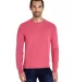 Comfort Wash GDH400 Garment Dyed Crewneck Sweatshirt Crimson Fall front view