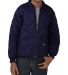 Dickies Workwear KJ242 Youth Quilted Nylon Jacket EVENING BLUE front view