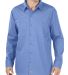 Dickies LL516T Unisex Tall Industrial WorkTech Long-Sleeve Ventilated Performance Shirt LIGHT BLUE DOW front view