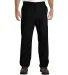 Dickies Workwear LP817 Men's Industrial Flat Front Comfort Waist Pant BLACK _56 front view