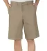 Dickies Workwear LR303 Men's 11 Industrial Flat Front Short DESERT SAND _46 front view