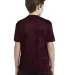 YST370 Sport-Tek® Youth CamoHex Tee Maroon back view