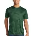 ST370 Sport-Tek® CamoHex Tee Forest Green front view