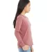 BELLA+CANVAS 3501Y Youth Long-Sleeve T-Shirt HEATHER MAUVE side view