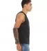 BELLA+CANVAS 3483 Mens Jersey Muscle Tank in Dark gry heather side view