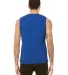 BELLA+CANVAS 3483 Mens Jersey Muscle Tank in True royal back view